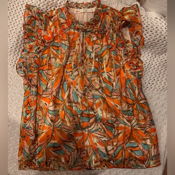 NWOT MARIE OLIVER WOMENS XS ELEGANT BLOUSE - Picture 2 of 13